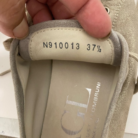 AGL Attilio Giusti Leombruni suede Snakeskin Toe size 37.5 - Picture 6 of 7